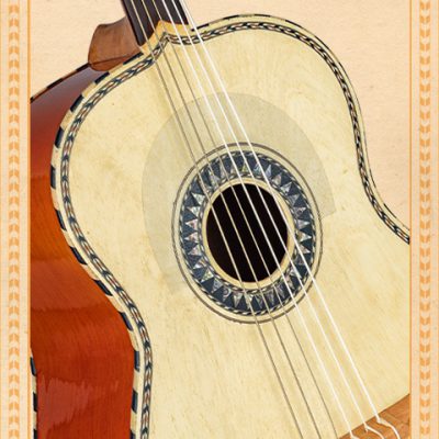 LGTN2M Handcrafted Full Size Guitarrón